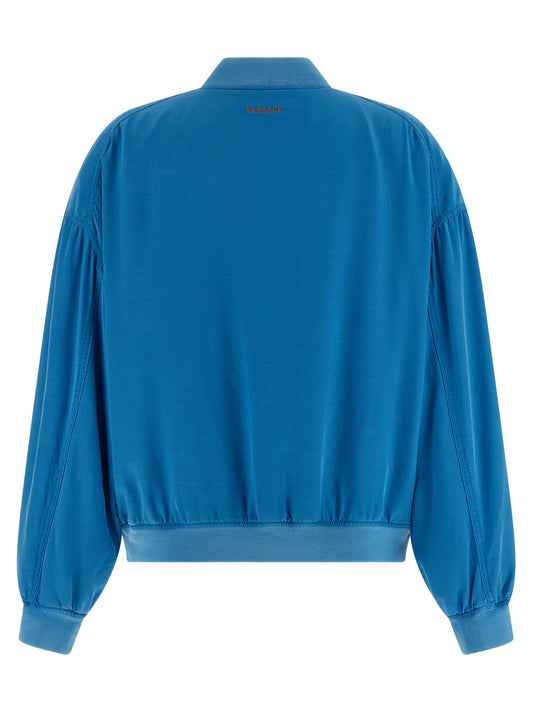Versace Silk Poplin Blouson