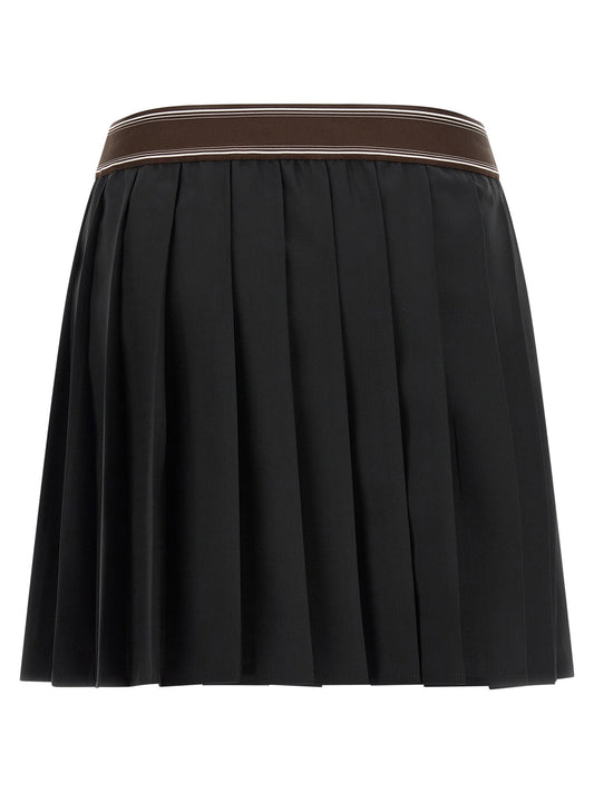 Versace Pleated Skirt