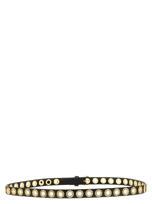 Pinko Crystal Studs Belt