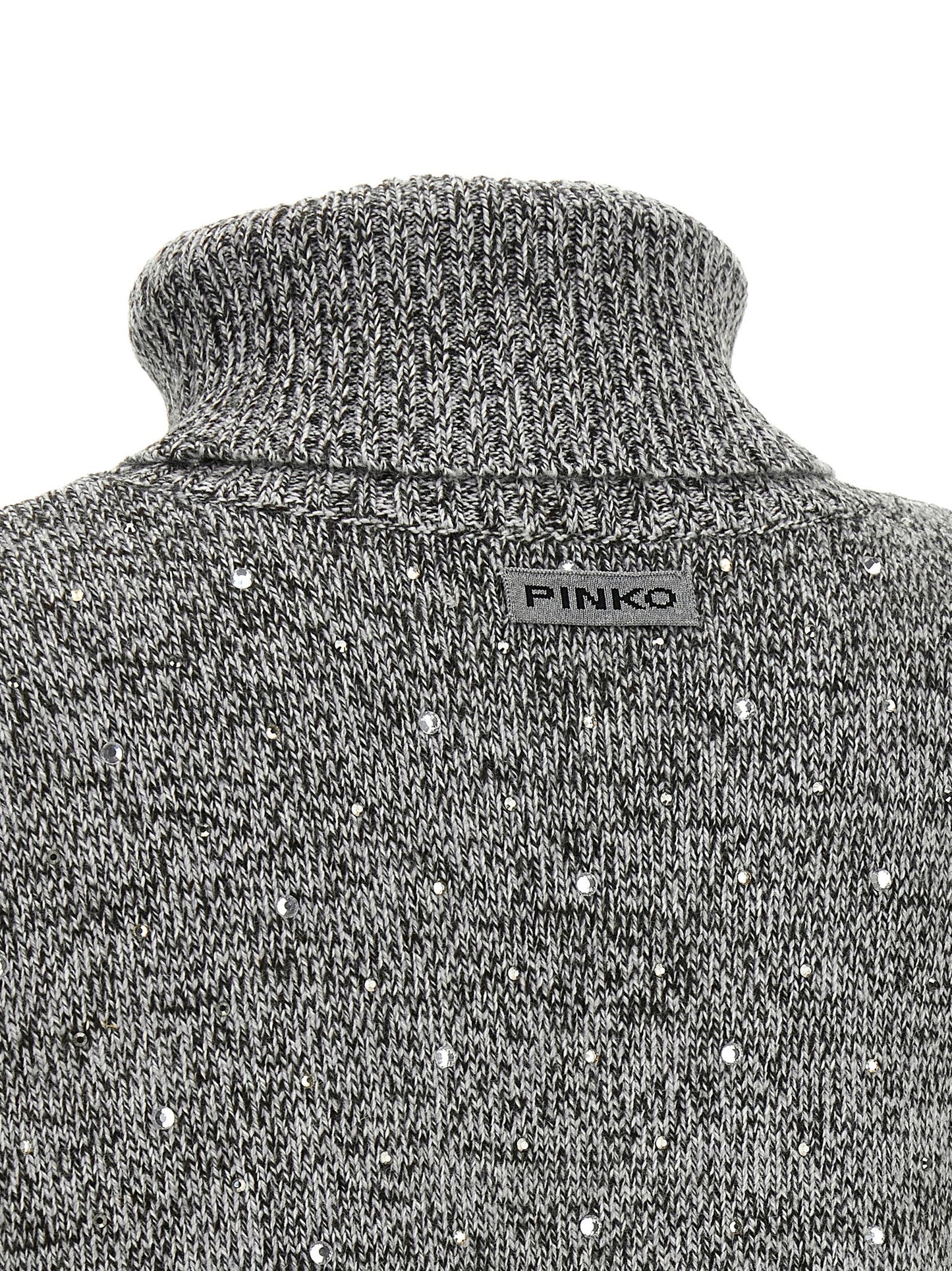 Pinko Crystal Turtleneck Sweater