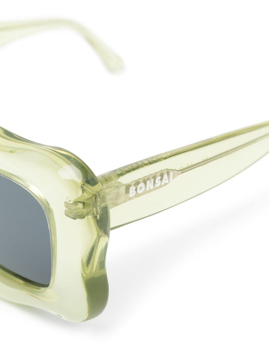 Bonsai oversized curved-frame sunglasses