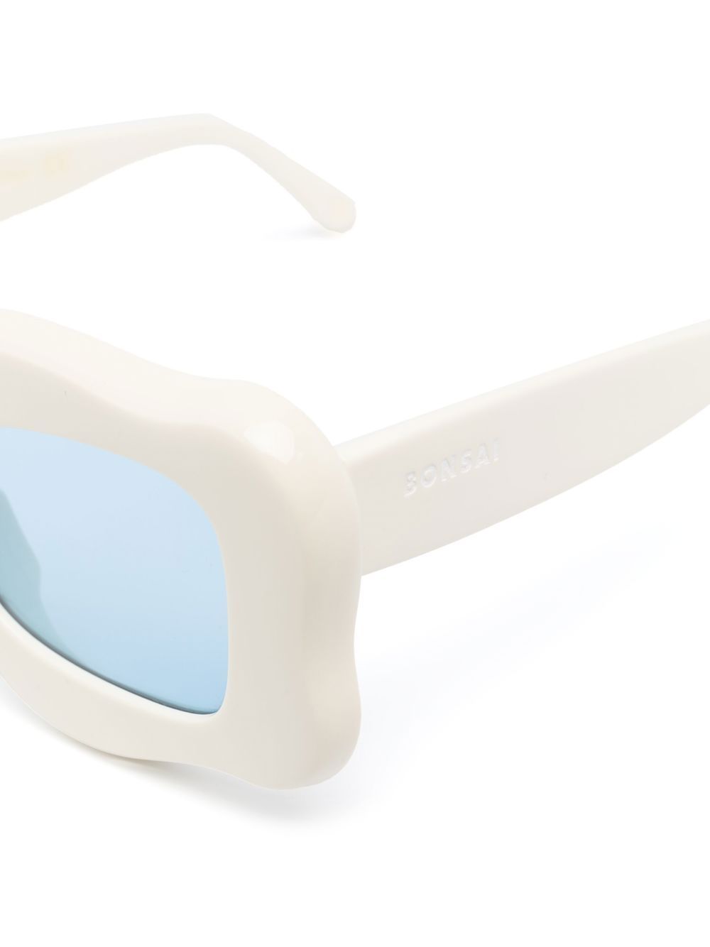 Bonsai Bonsai oversized curved-frame sunglasses
