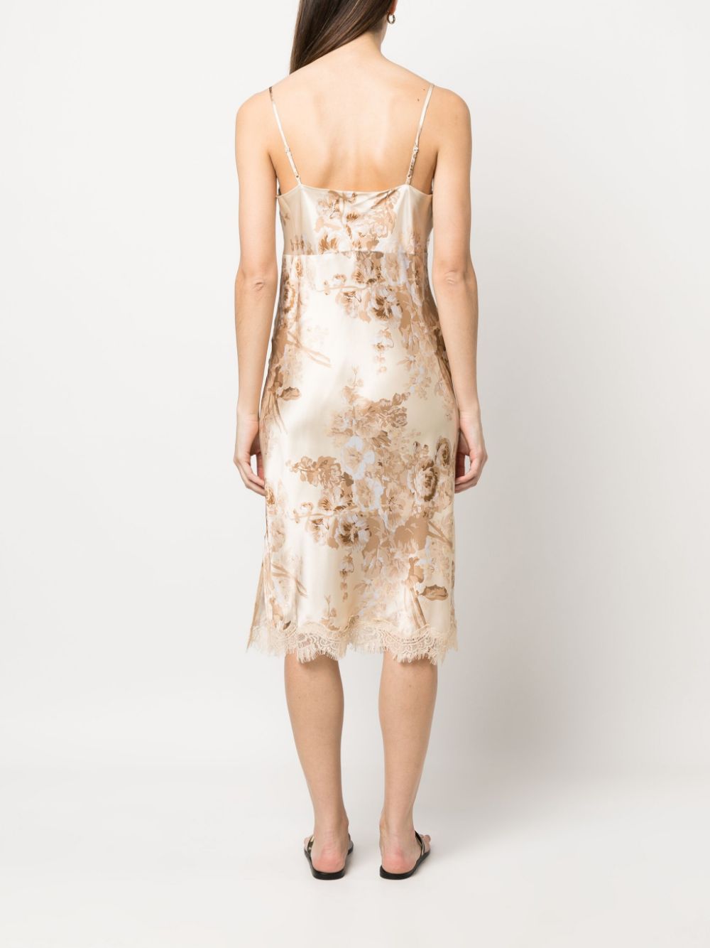 Gold Hawk Gold Hawk Chloe printed slip dress