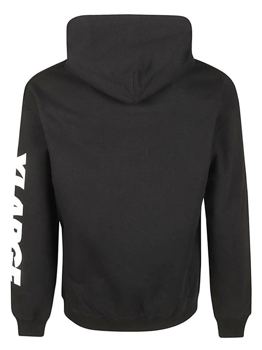 Iuter Printed cotton hoodie