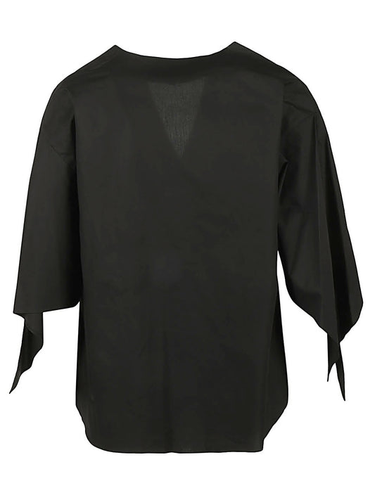 Psophia Cotton v-neck top