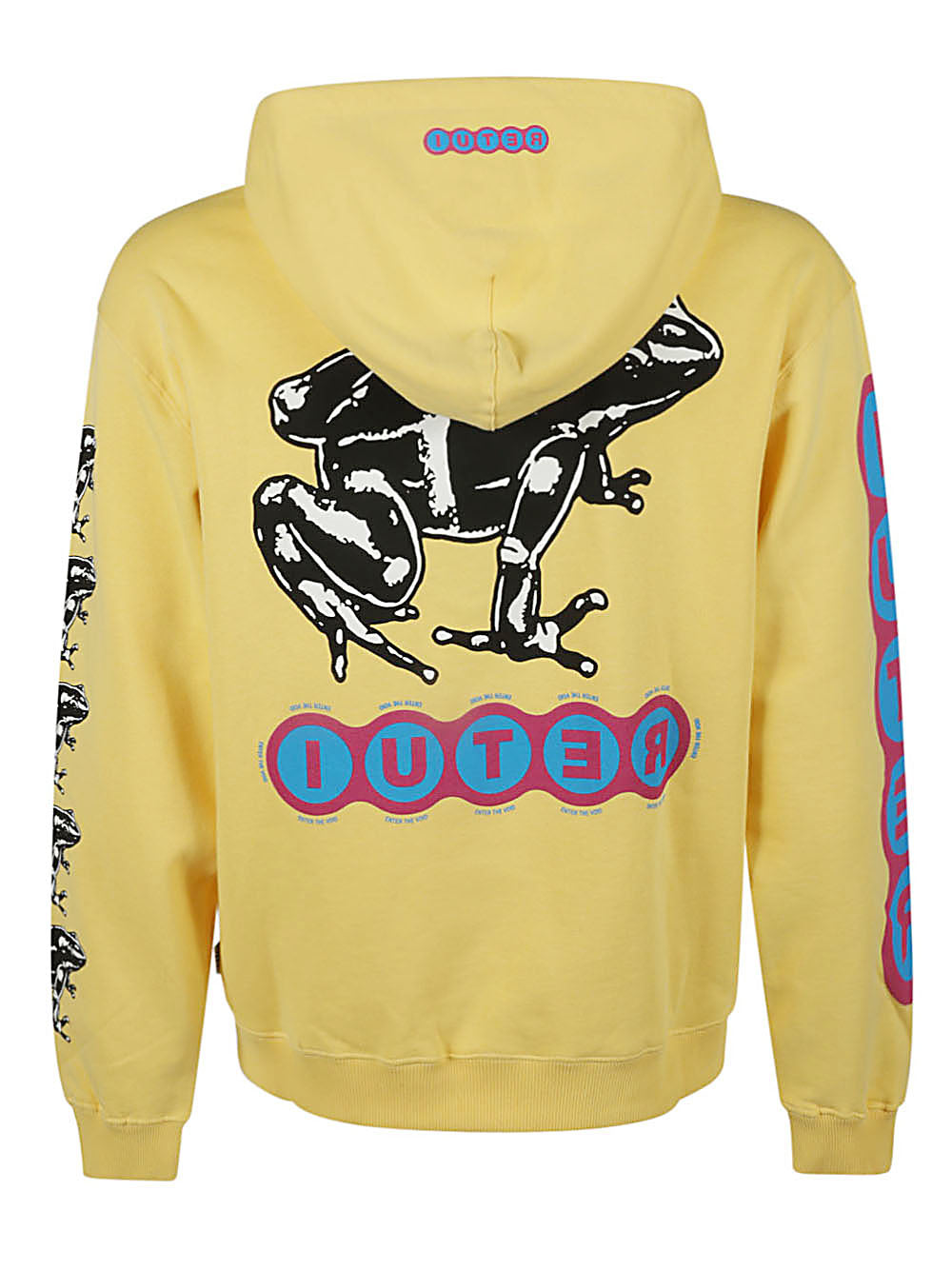 Iuter Iuter Printed cotton hoodie