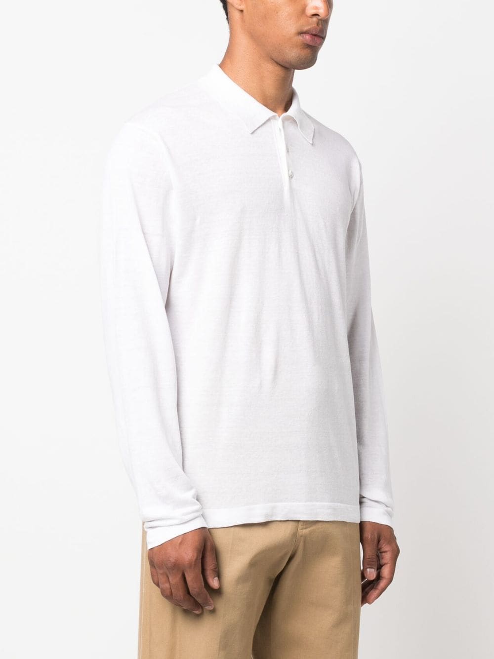 Paltò Paltò Long sleeve linen blend shirt