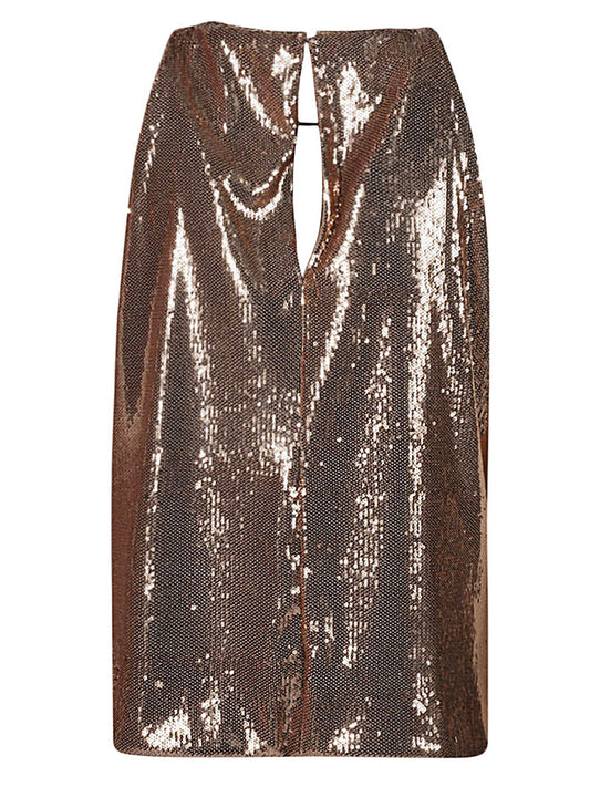Dahlo Sequin cropped top