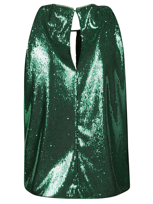 Dahlo Sequin cropped top