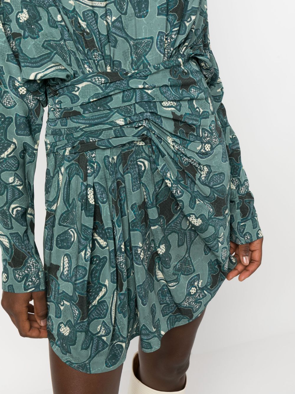 Iro Iro Fontana printed short dress