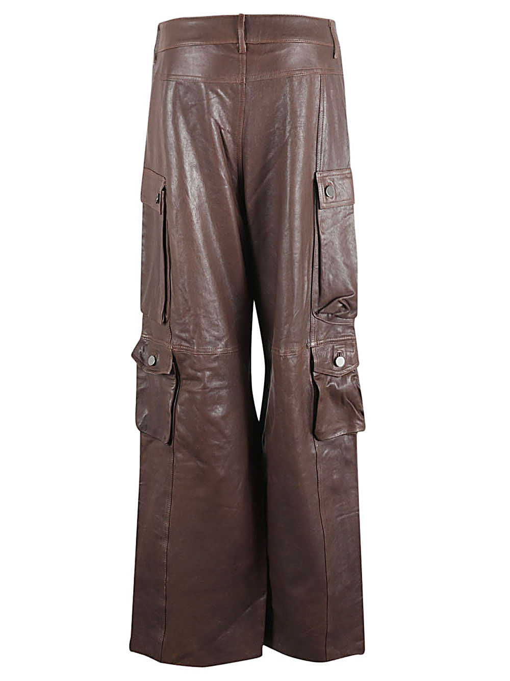 Fermas.Club Fermas.Club Leather cargo pants