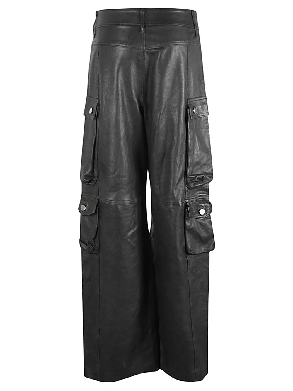 Fermas.Club Fermas.Club Leather cargo pants