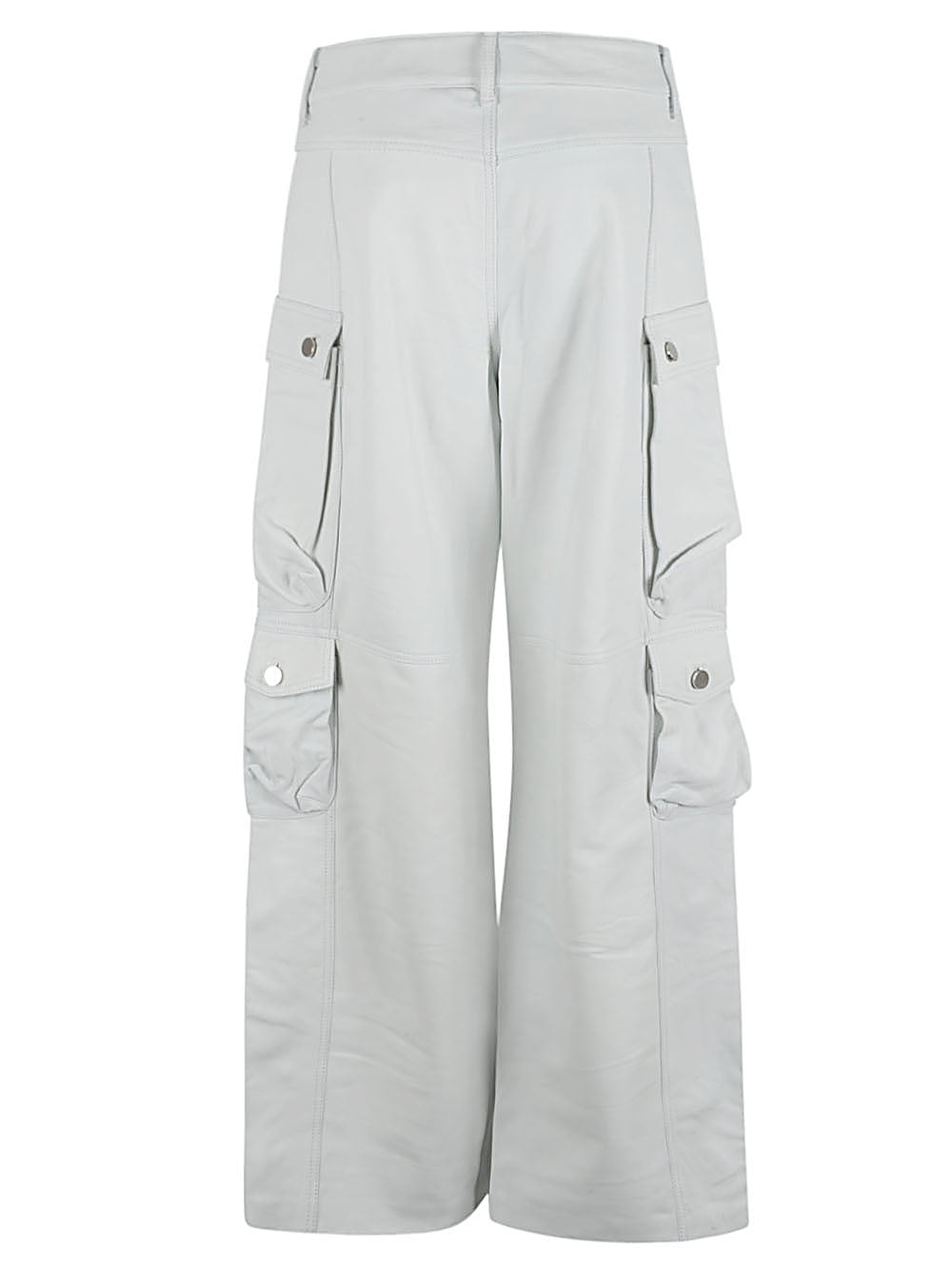 Fermas.Club Fermas.Club Leather cargo pants