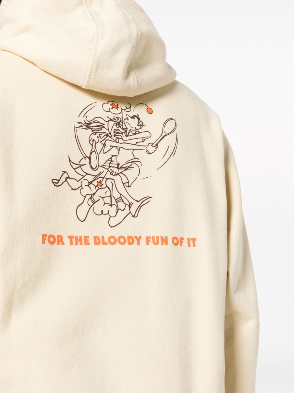 Palmes Palmes Logo organic cotton hoodie
