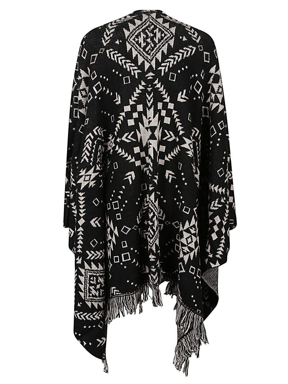 Tooco Tooco Ethnic print jacquard cardigan