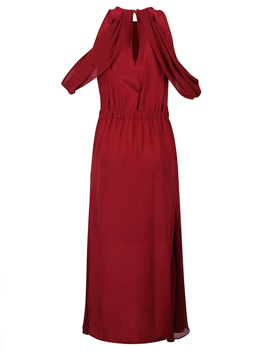 Crida Silk midi dress