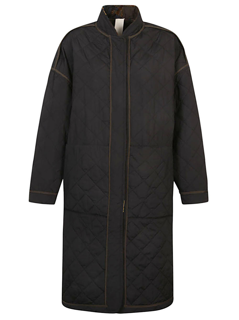 Konrad Konrad Petra camouflage print ovesized coat
