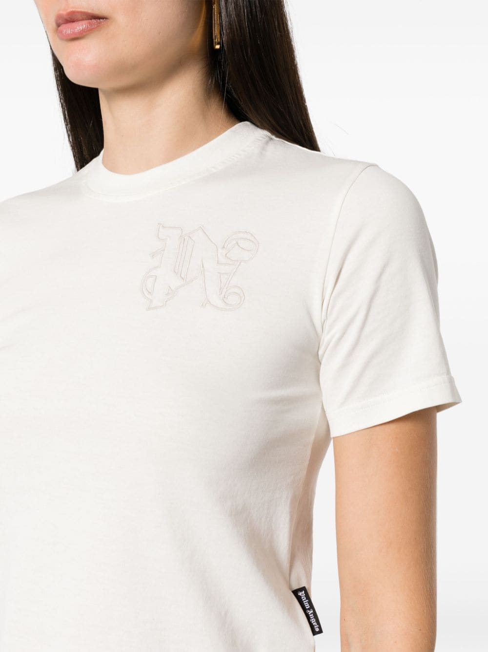 تي شيرت قطن بشعار Palm Angels