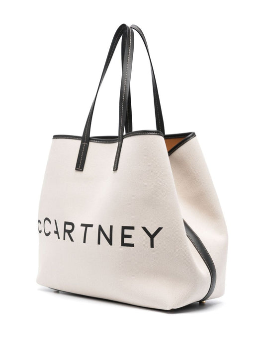 Stella McCartney logo-print detachable-purse bag