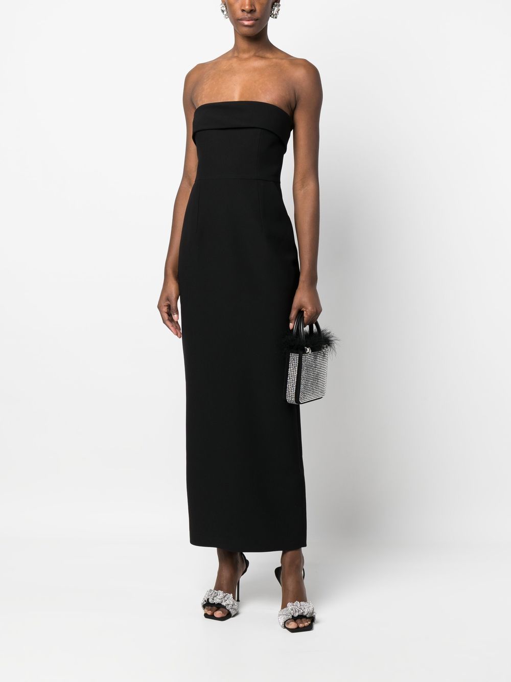 The New Arrivals By Ilkyaz Ozel The New Arrivals By Ilkyaz Ozel Strapless evening gown long dress