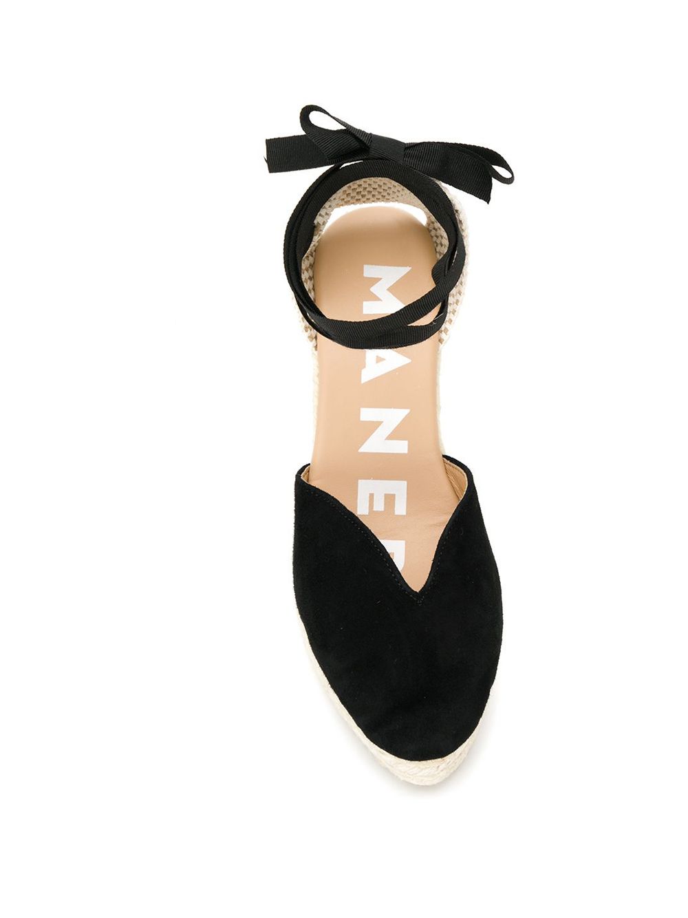 Manebí Manebí Manebi Hamptons Suede Heart-Shaped Wedge Espadrilles