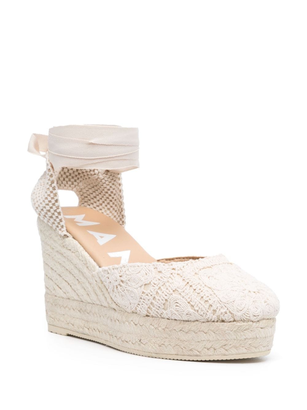 Manebí Manebí Manebi Yucatán Crochet Wedge Espadrilles
