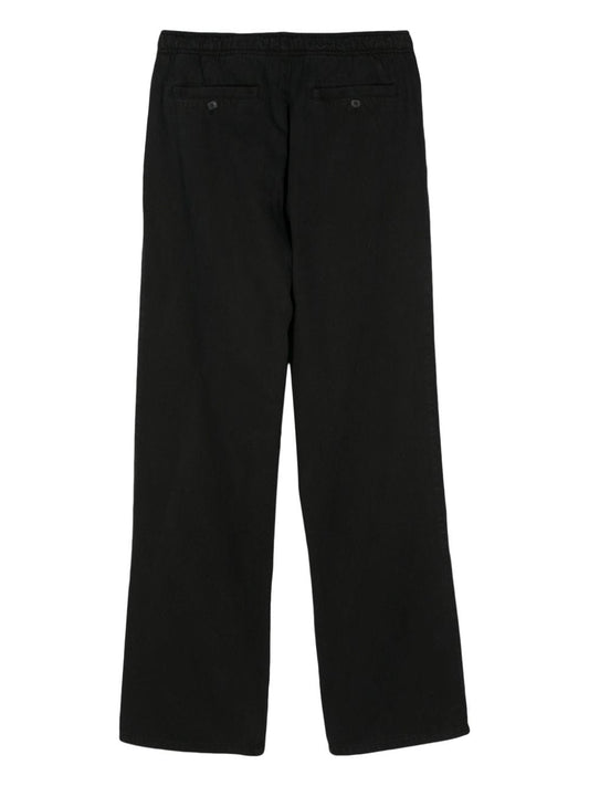 بنطلون بالم أنجلز بنقشة مونوغرام من مزيج القطن