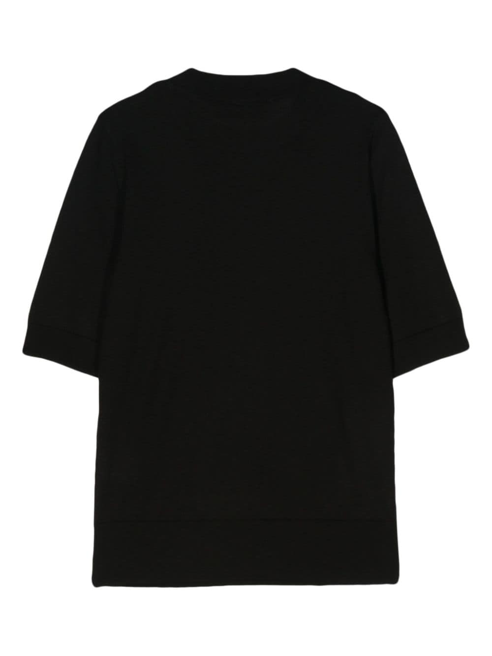 Wild Cashmere Wild Cashmere Silk and cashmere blend half-sleeve sweater