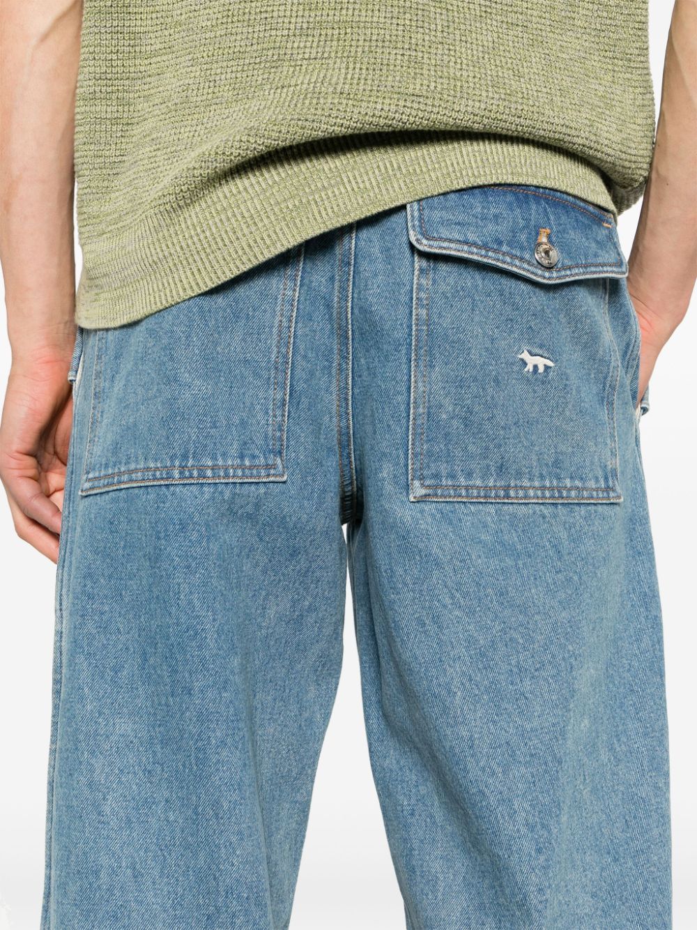 Maison Kitsuné Maison Kitsuné Chillax Fox cotton hoodie
