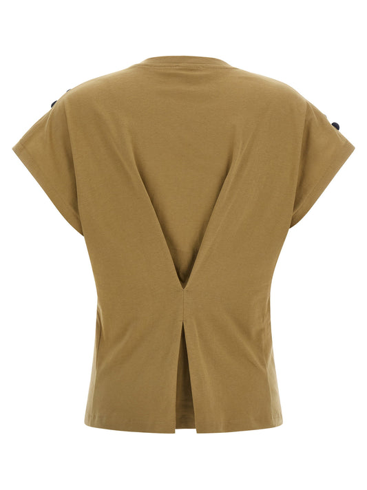 Nude Sequin T-shirt