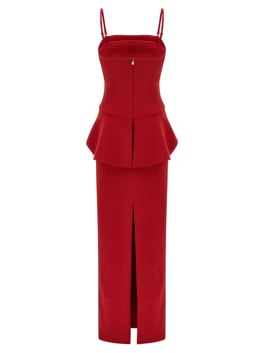 Rotate Birger Christensen 3d Floral Detail Dress