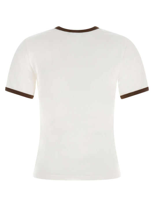 Courreges Signature Contrast T-shirt