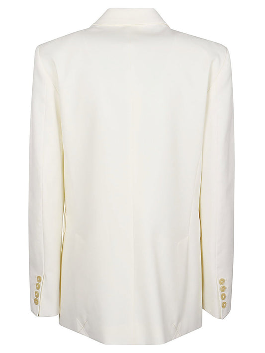 Erika Cavallini Semi-Couture Wool twill Alberta jacket