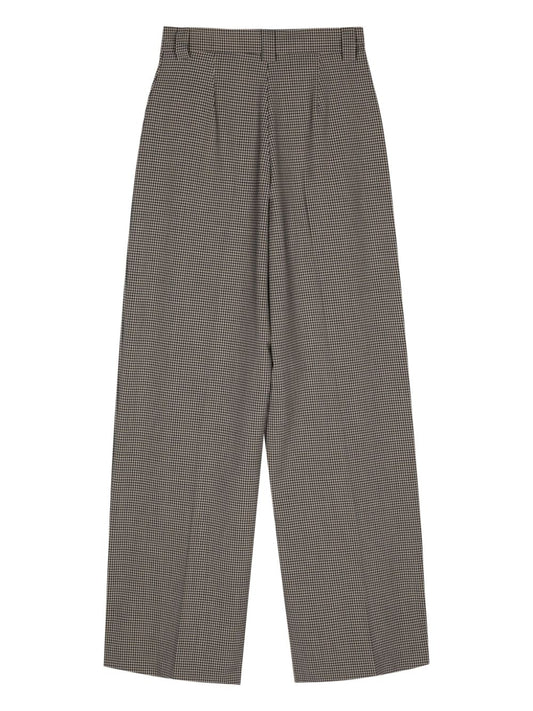 Alysi Wool blend wide-leg trousers