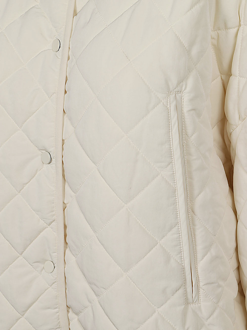 SANDBEIGE Sandbeige Quilted nylon jacket