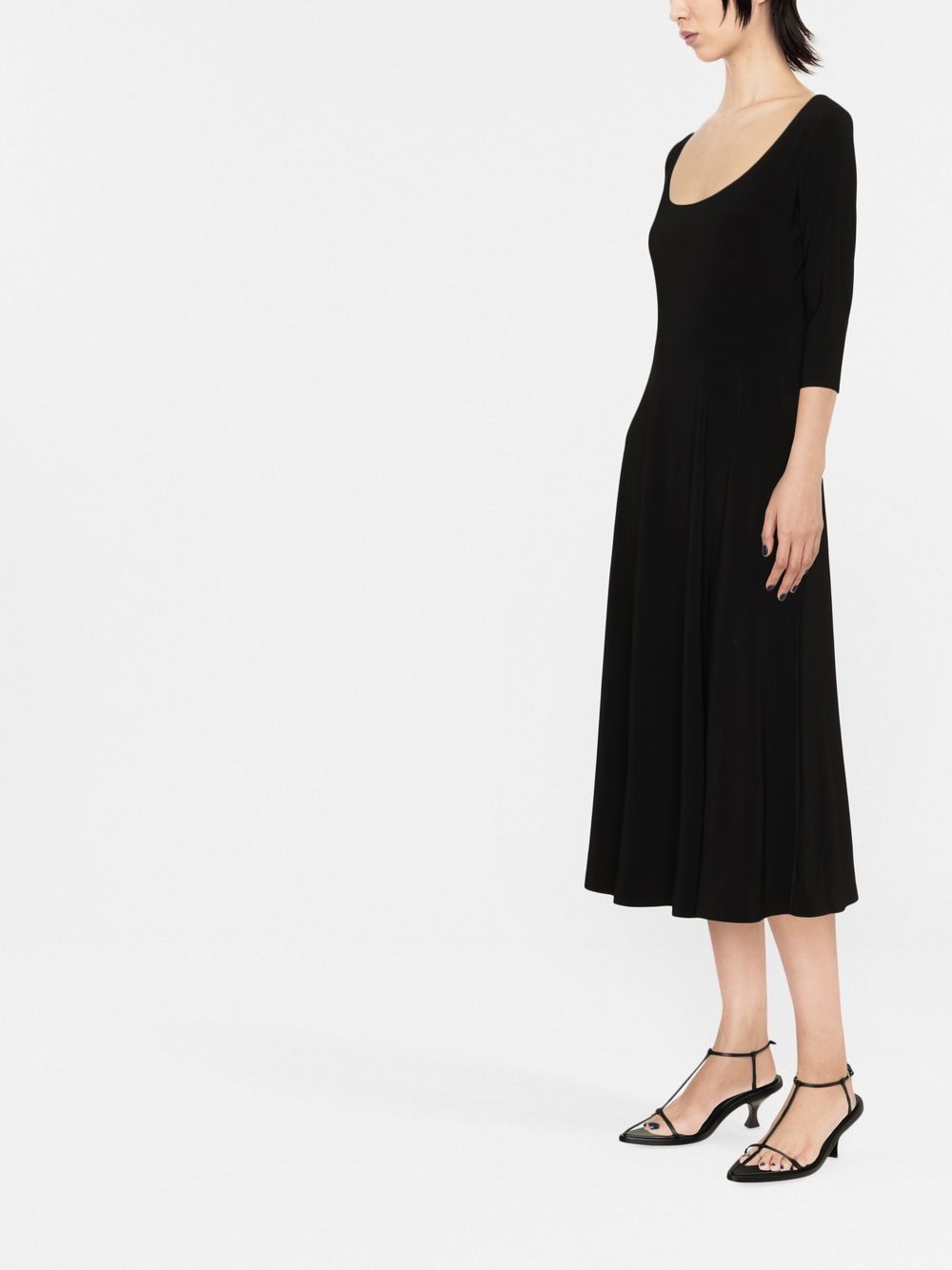 Norma Kamali Norma Kamali Flared midi dress