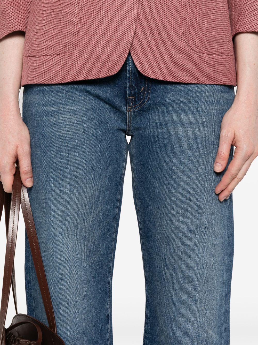 Mother Mother The Dodger Ankle denim jeasn