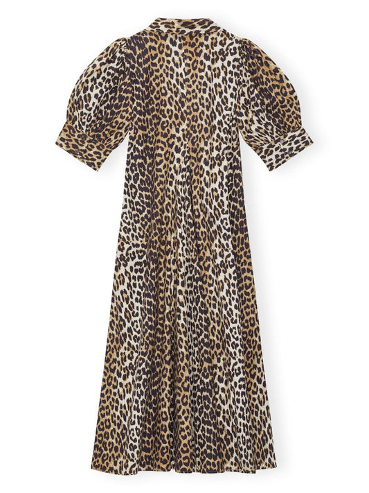 Ganni Conscious Criteria page Organic cotton maxi dress
