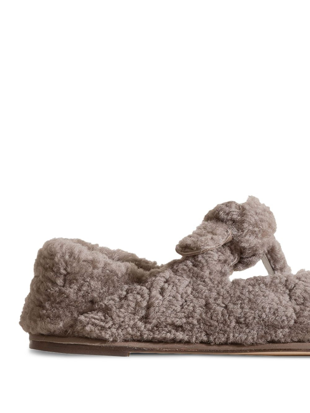 Hereu Hereu Llasada shearling ballet flats
