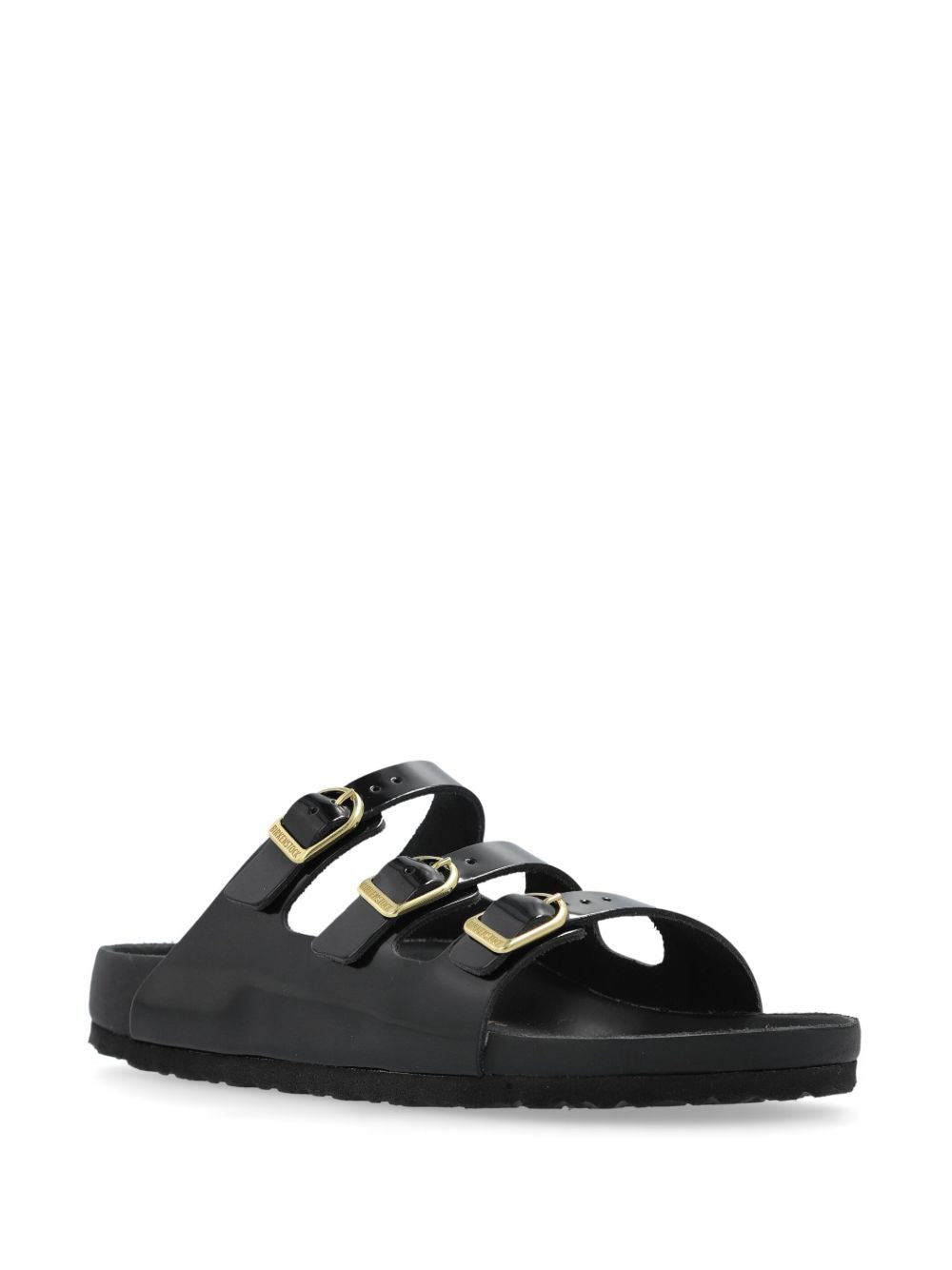 Birkenstock Birkenstock Florida Fresh Natural Leather Patent Sandals