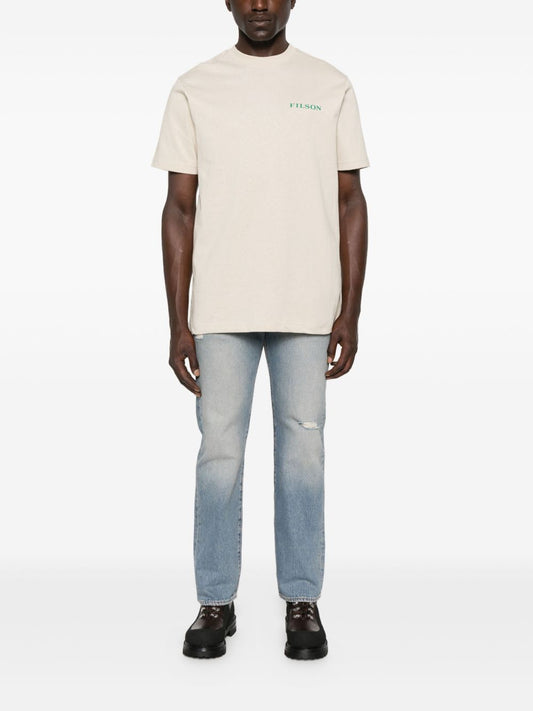 Filson Printed cotton t-shirt
