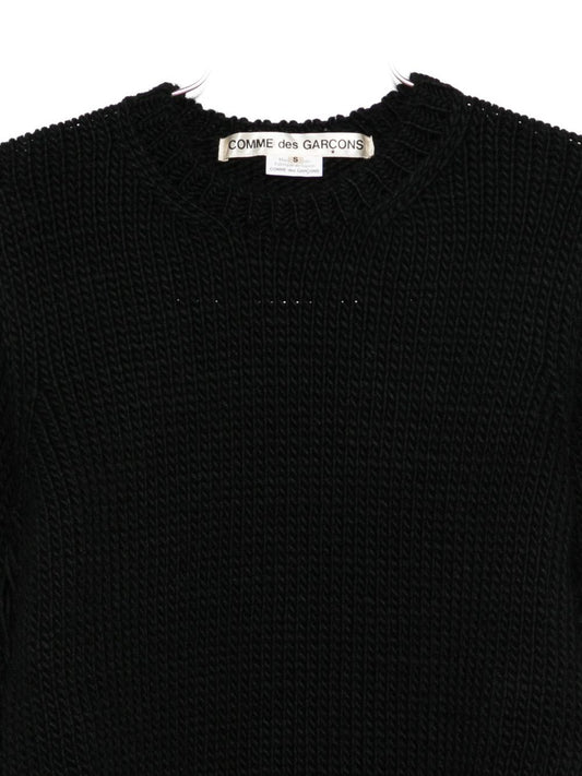 Comme Des Garcons Comme Des Garçons Fringed Wool Top