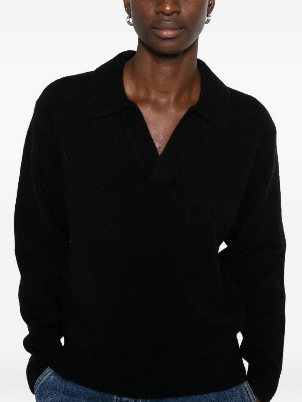 Dunst Dunst Wool blend polo sweater
