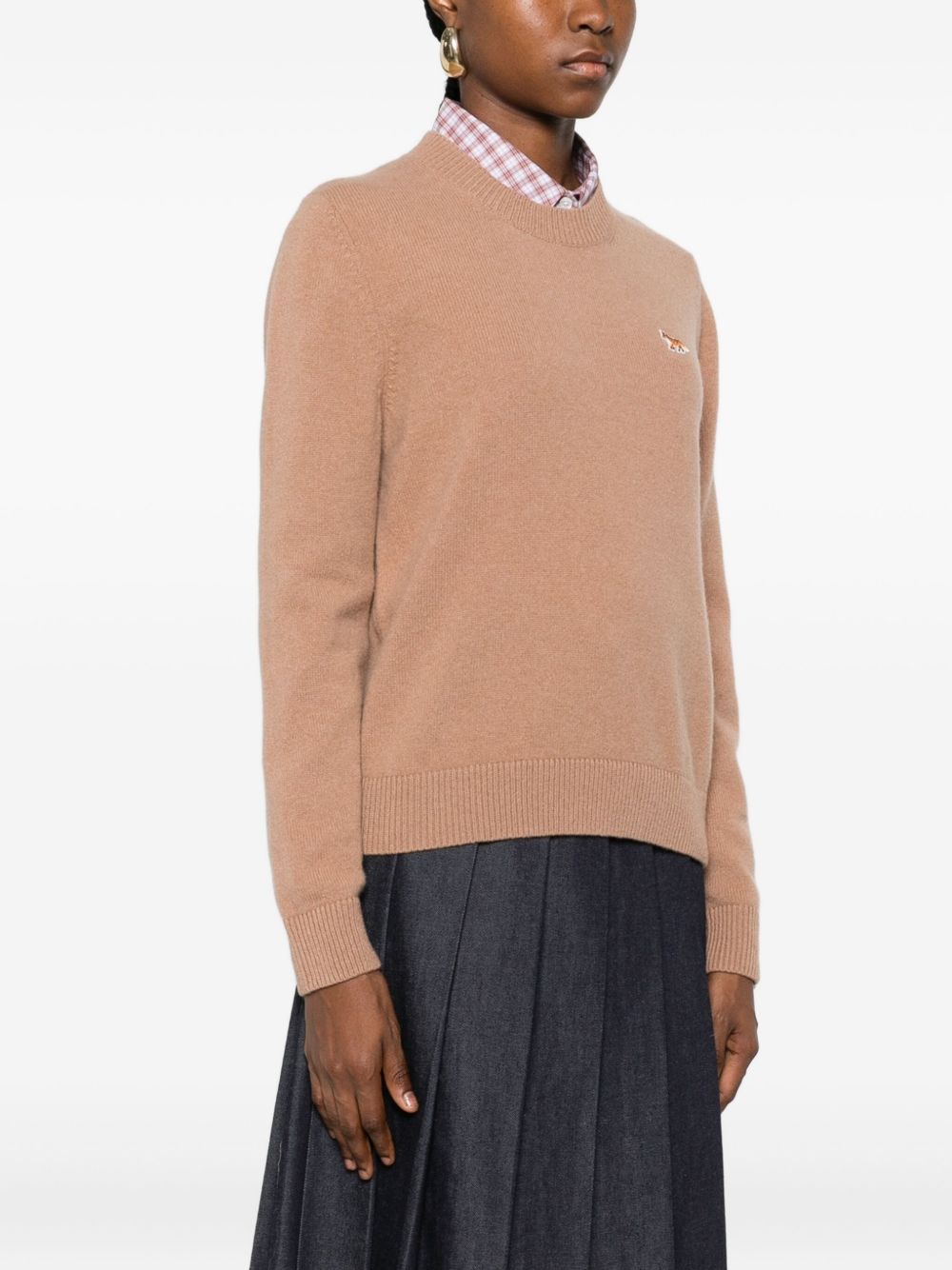 Maison Kitsuné Maison Kitsuné Baby Fox wool jumper