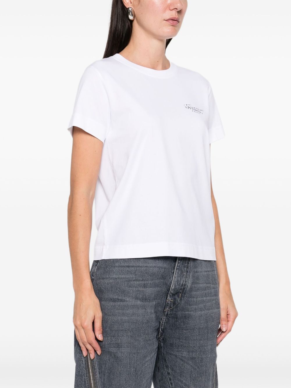 تي شيرت قطن بشعار GIVENCHY