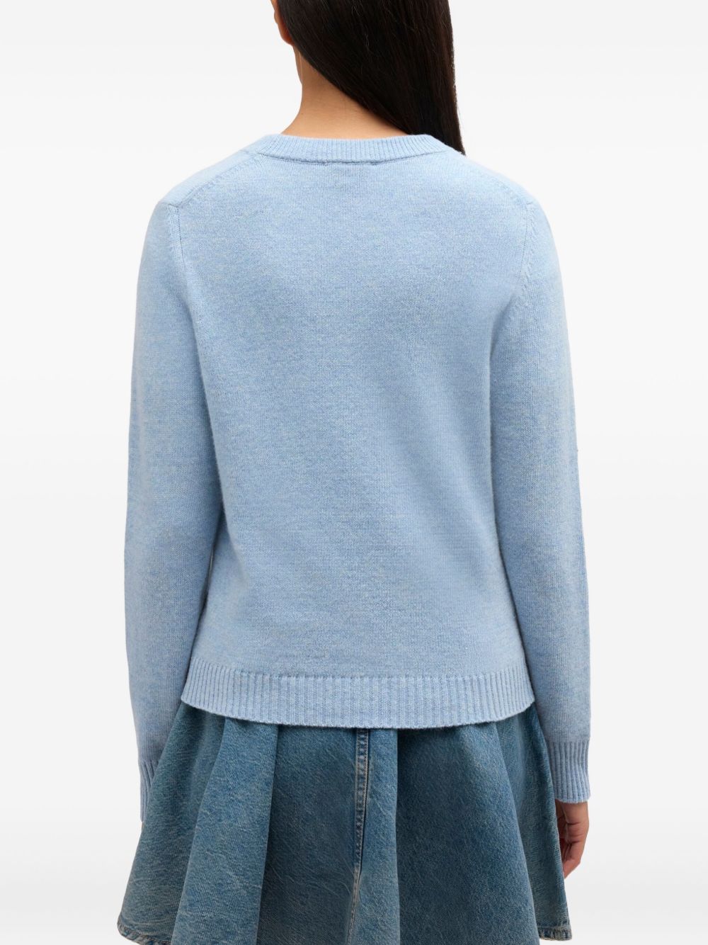 Ganni Ganni Wool crewneck sweater