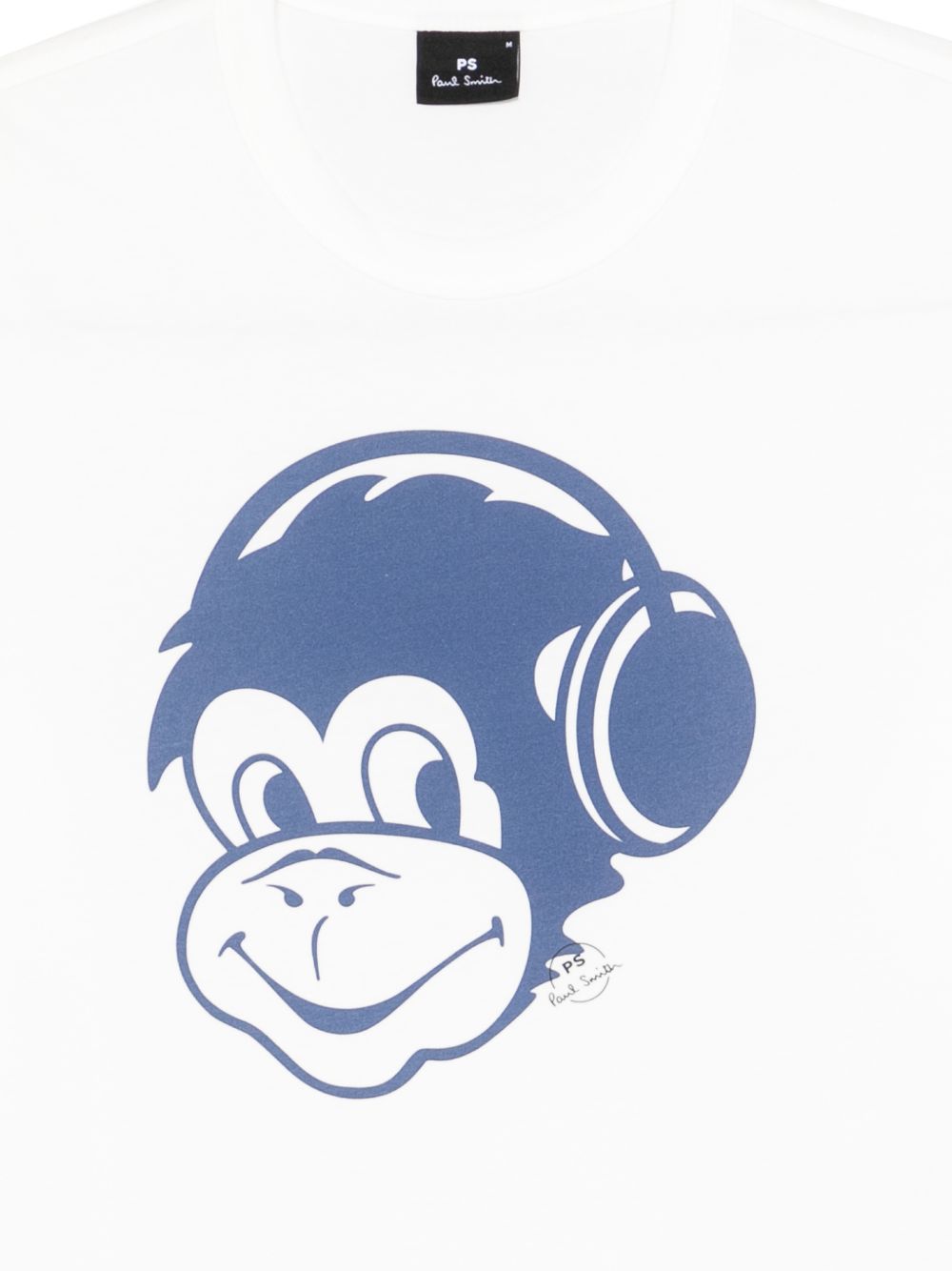PS By Paul Smith Ps By Paul Smith Monkey Headphone cotton t-shirt