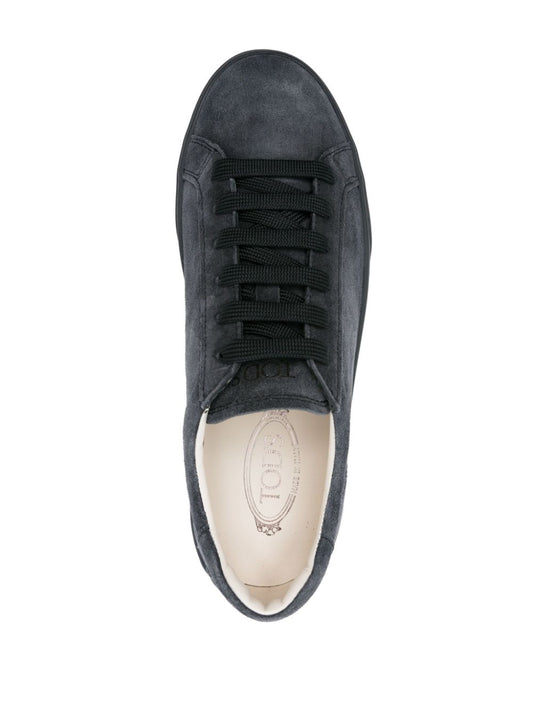 Tod's Logo-Embossed Suede Sneakers