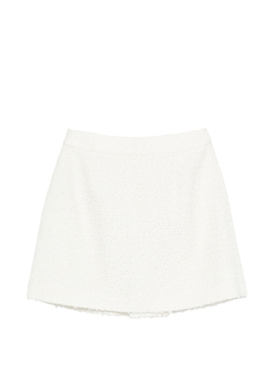 Emporio Armani A-line shape Tweed mini skirt