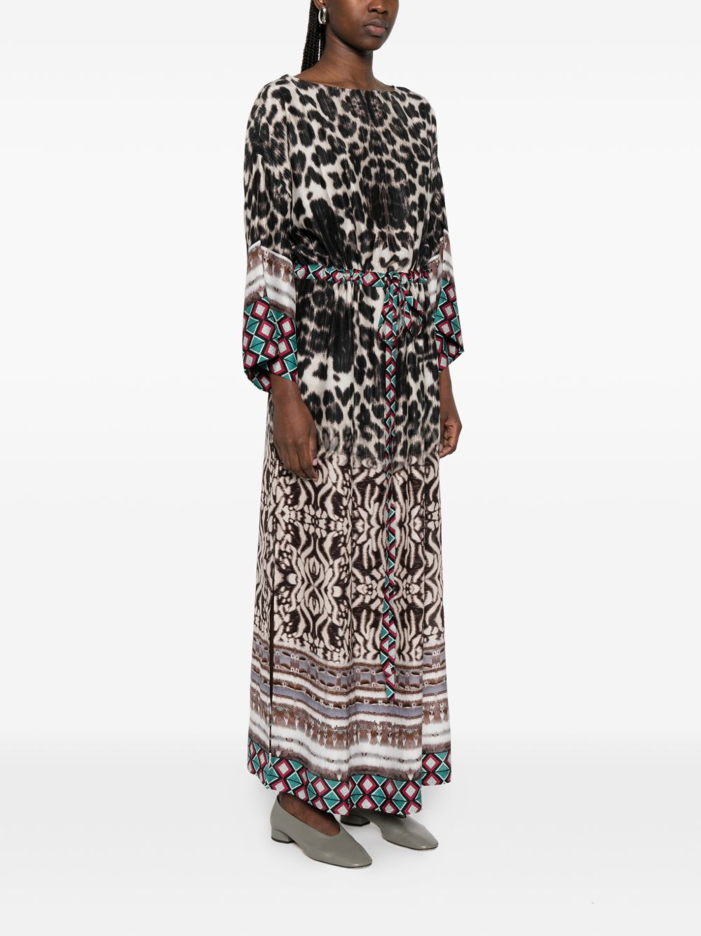 Pierre Louis Mascia Pierre Louis Mascia Printed silk dress